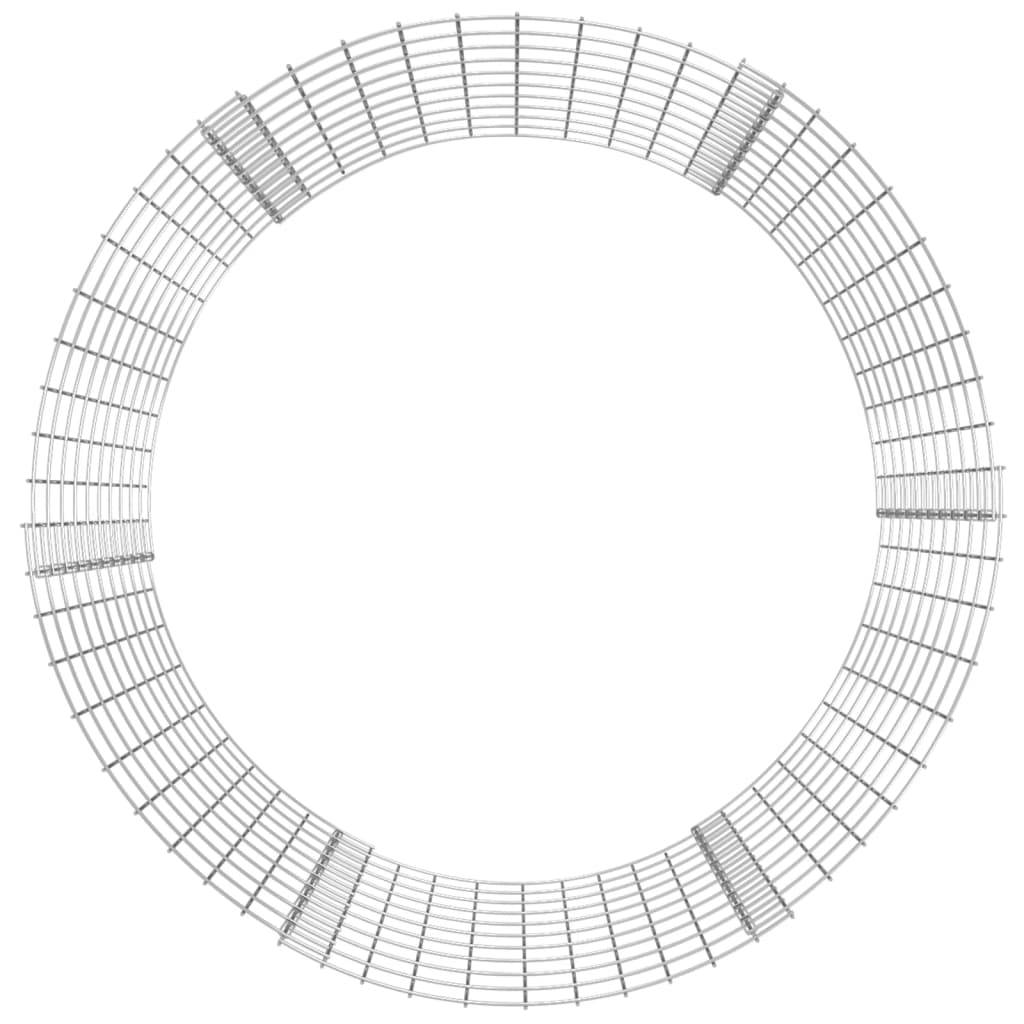 vidaXL Gartenkomposter Ø100x100 cm Verzinkter Stahl
