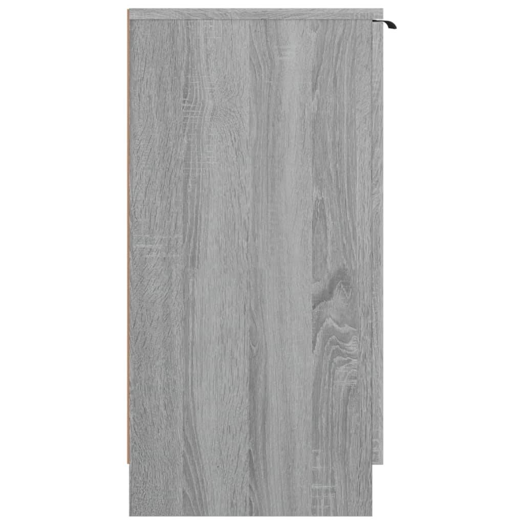 vidaXL Schuhschrank Grau Sonoma 59x35x70 cm Holzwerkstoff