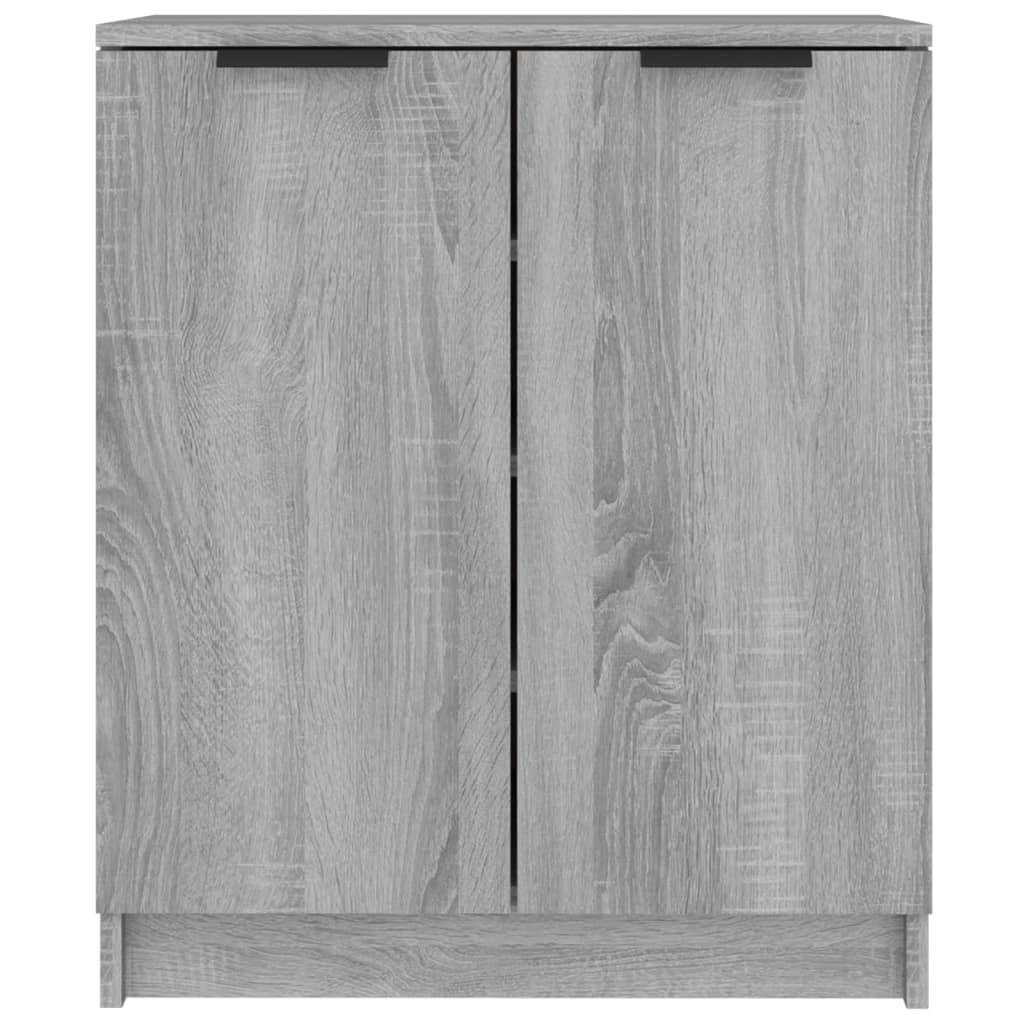 vidaXL Schuhschrank Grau Sonoma 59x35x70 cm Holzwerkstoff