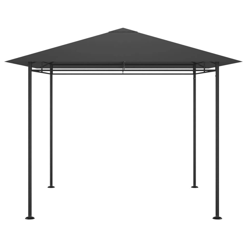 vidaXL Pavillon 3x3x2,7 m Anthrazit 180 g/m²