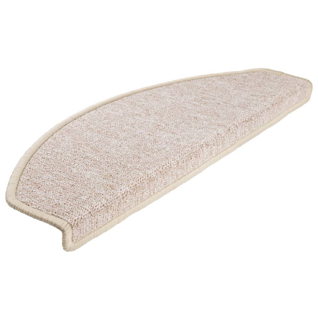 vidaXL Stufenmatten 10 Stk. 65x24x4 cm Taupe