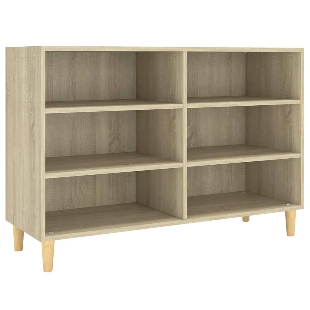 vidaXL Sideboard Sonoma-Eiche 103,5x35x70 cm Holzwerkstoff