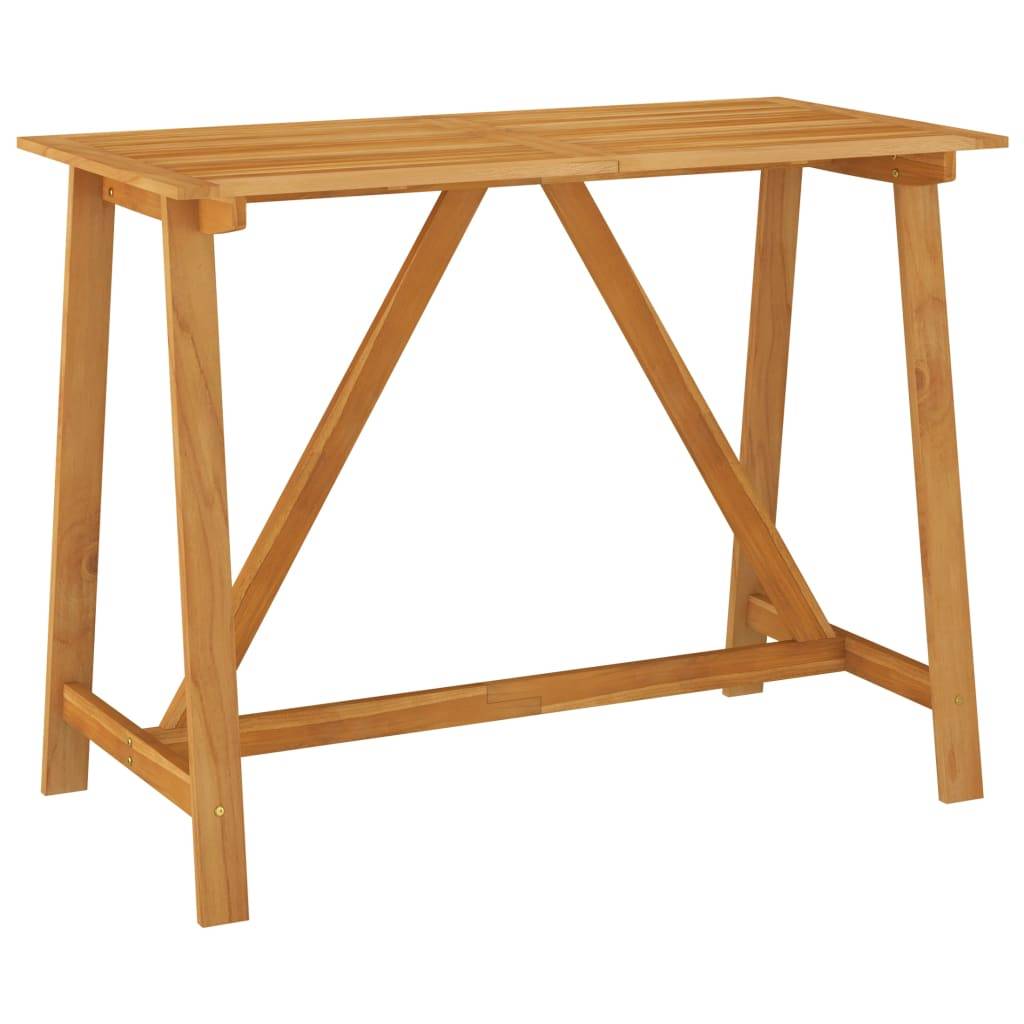 vidaXL 5-tlg. Gartenbar-Set mit Kissen Braun