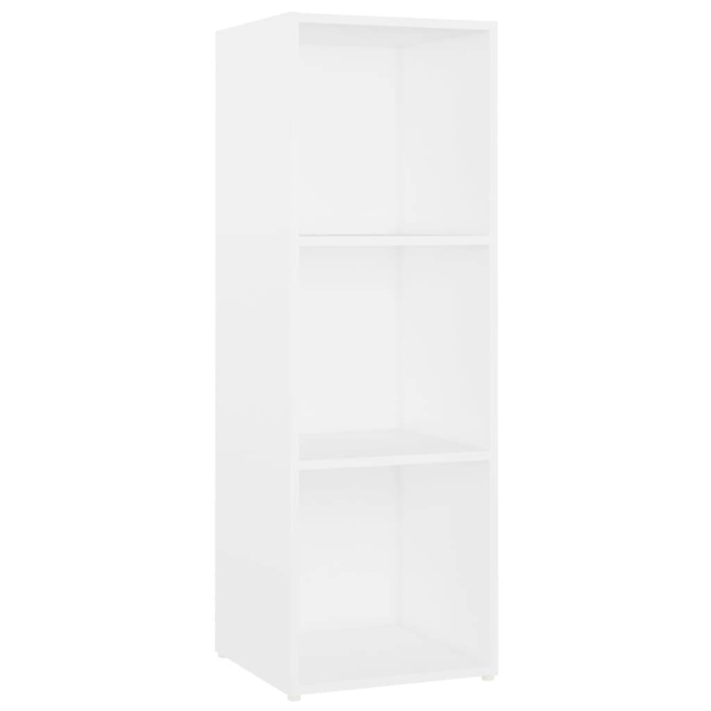 vidaXL TV-Schränke 4 Stk. Weiß 107x35x37 cm Holzwerkstoff