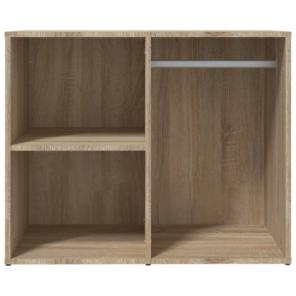vidaXL Regal für Schminktisch Sonoma-Eiche 80x40x65 cm Holzwerkstoff