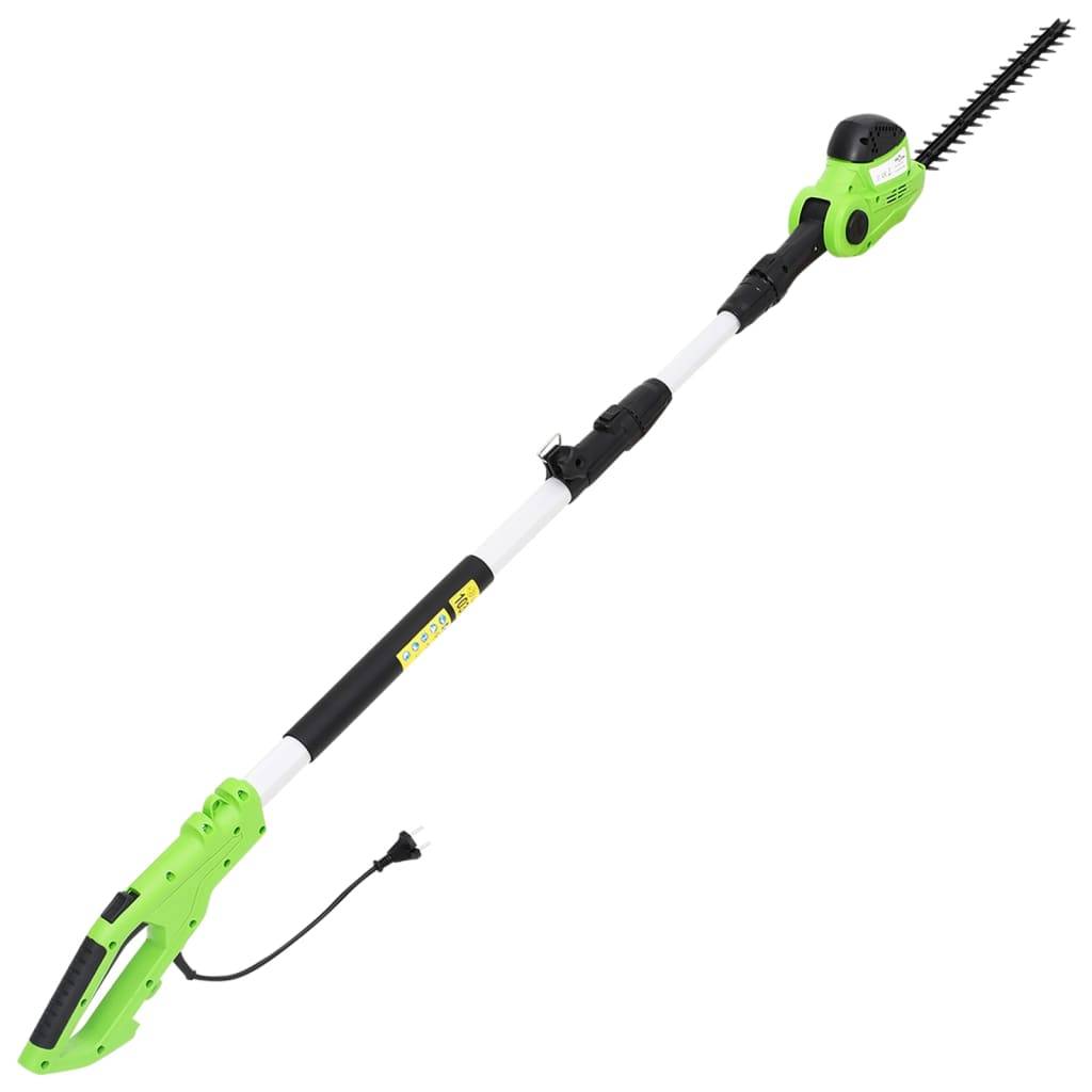 vidaXL Elektrische Teleskopstangen-Heckenschere 41 cm 550 W