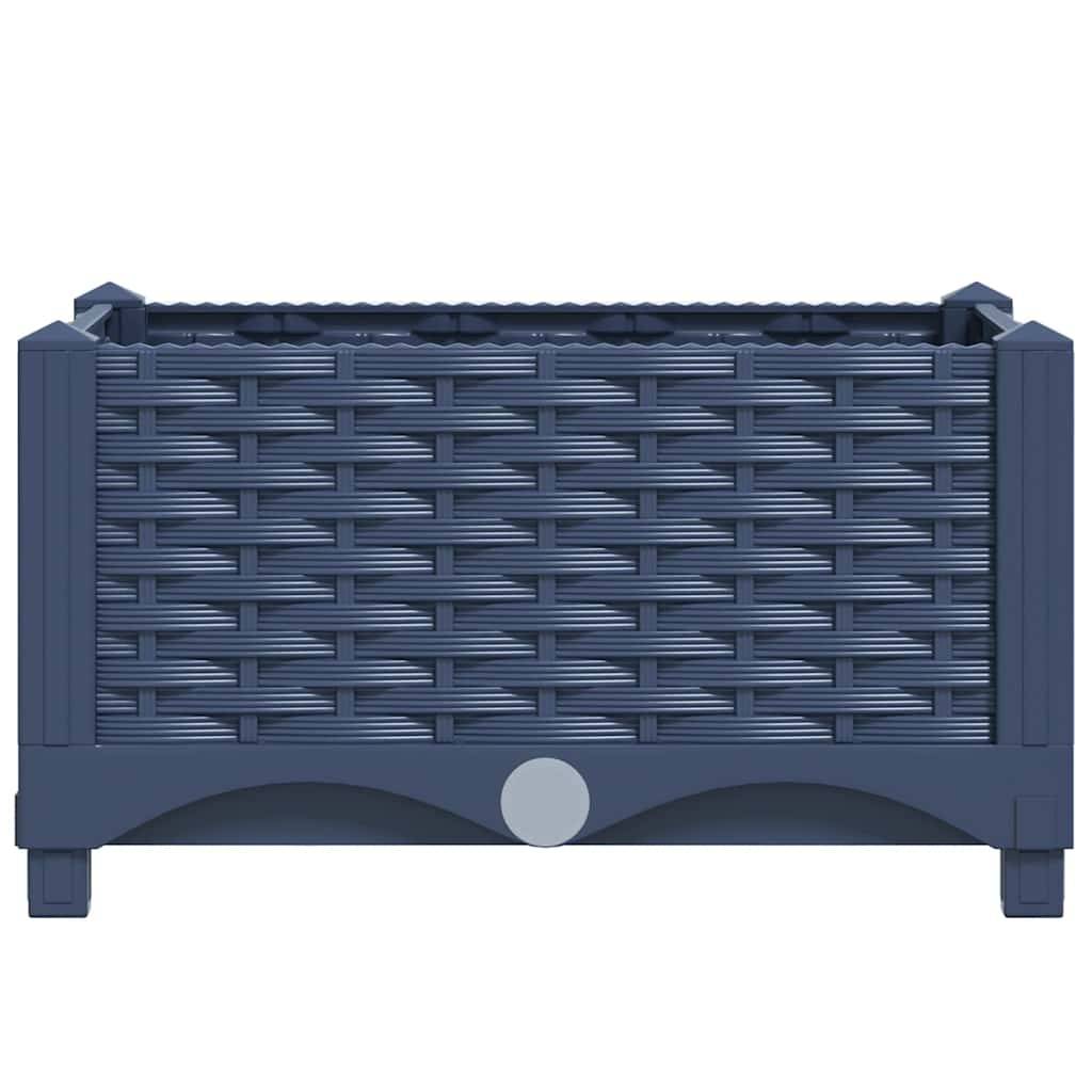 vidaXL Hochbeet 120x40x23 cm Polypropylen