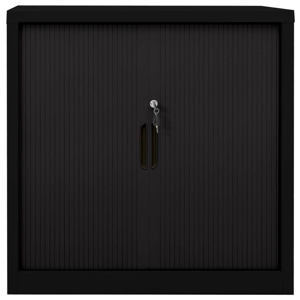 vidaXL Schiebetürenschrank Stahl 90x40x90 cm Stahl