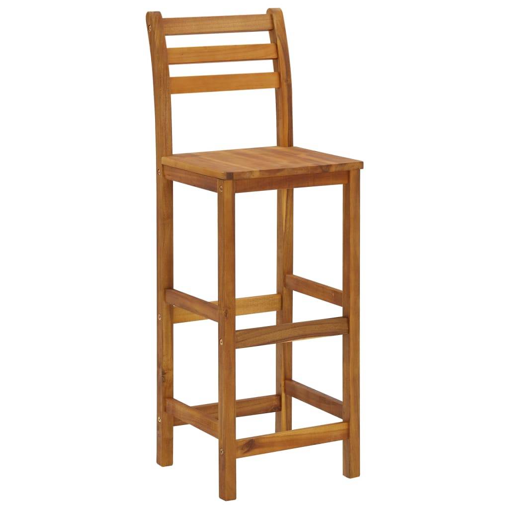 vidaXL Barhocker 6 Stk. Massivholz Akazie