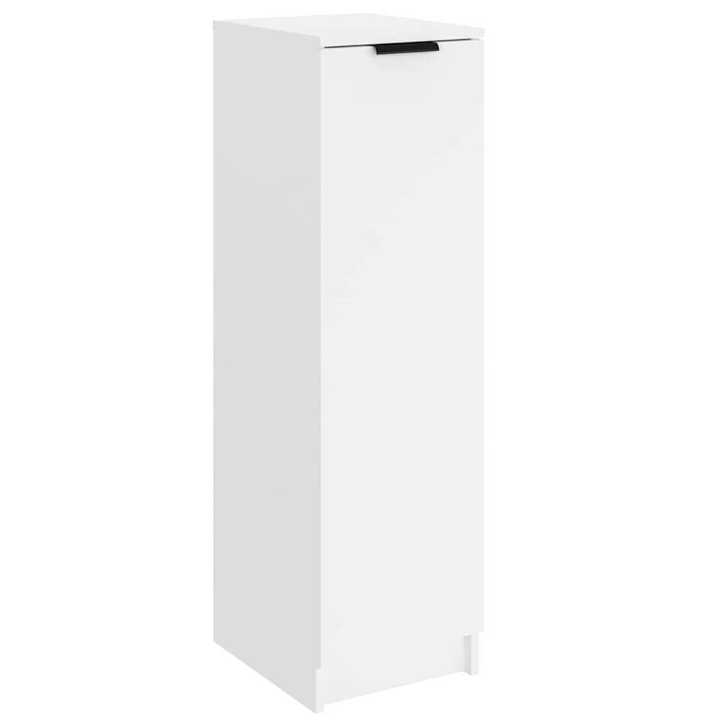 vidaXL Schuhschrank Weiß 30x35x100 cm Holzwerkstoff