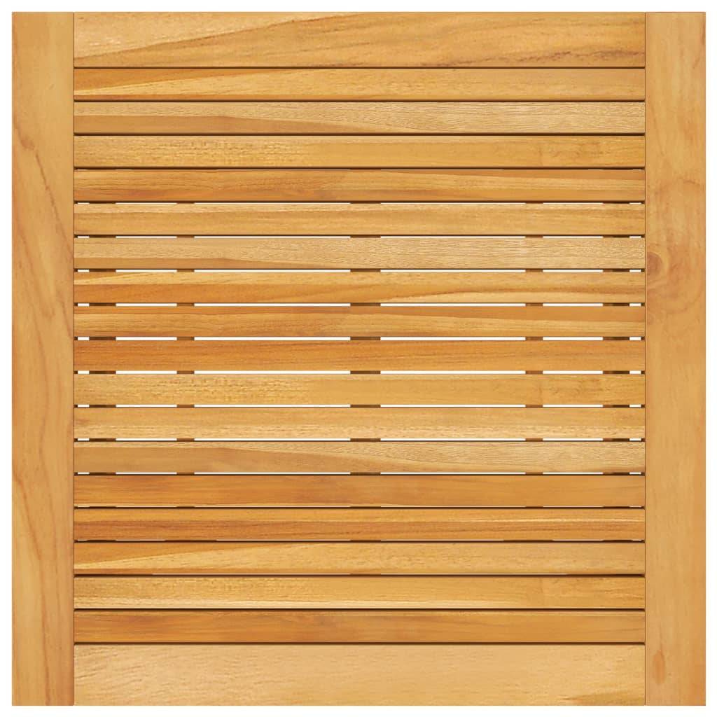 vidaXL Garten-Stehtisch 70x70x104 cm Akazie Massivholz