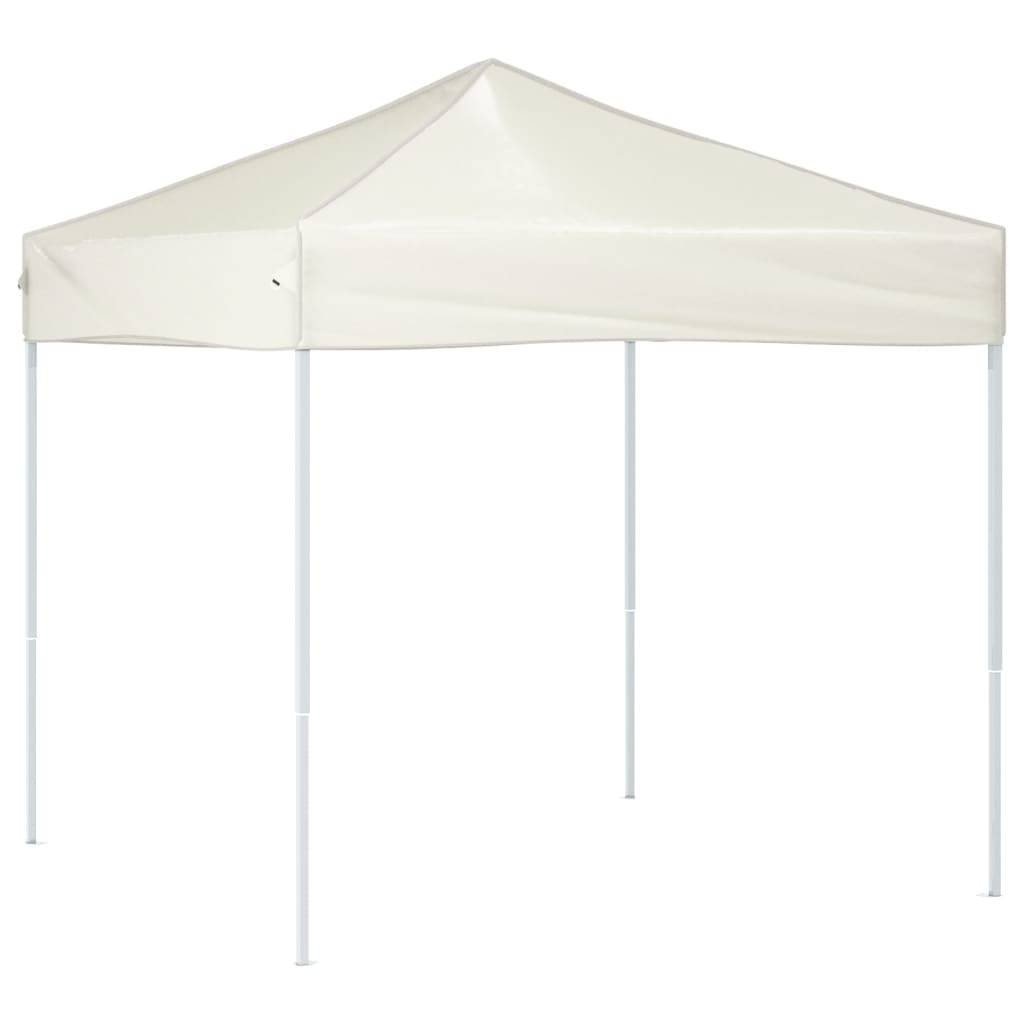 vidaXL Partyzelt Faltbar Creme 2x2 m