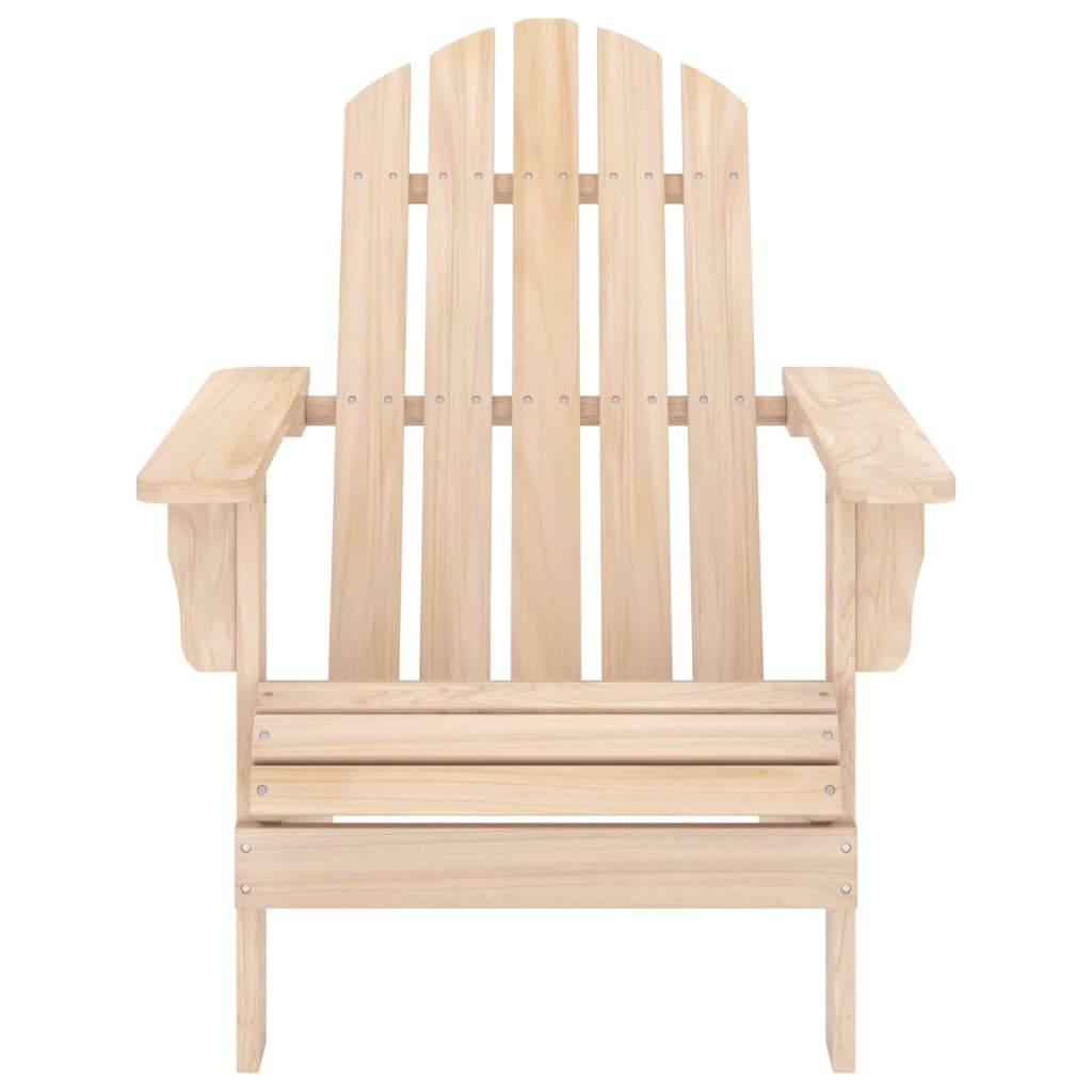 vidaXL Adirondack-Gartenstuhl Massivholz Tanne