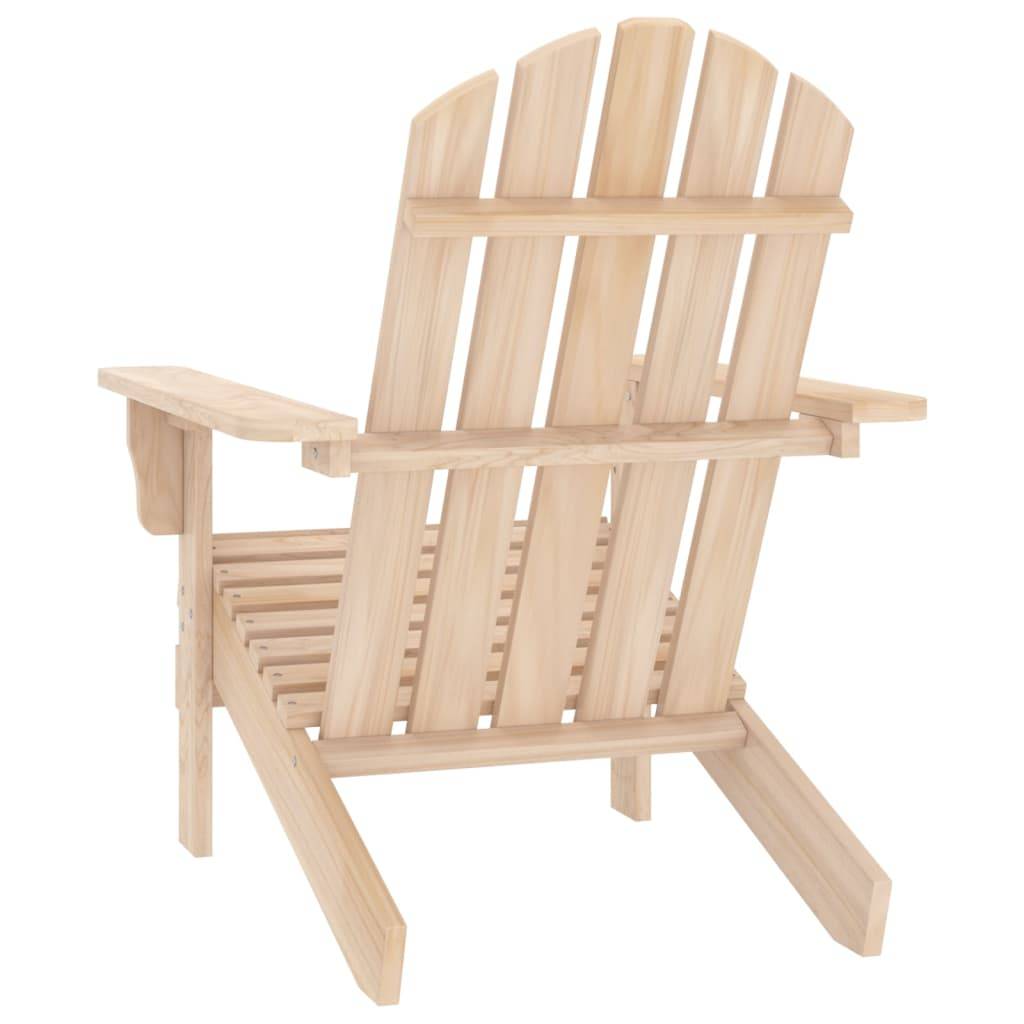 vidaXL Adirondack-Gartenstuhl Massivholz Tanne