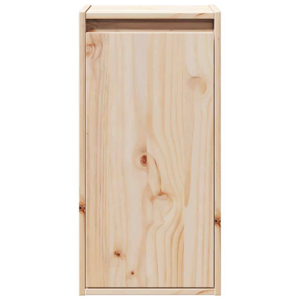 vidaXL Wandschrank 30x30x60 cm Massivholz Kiefer