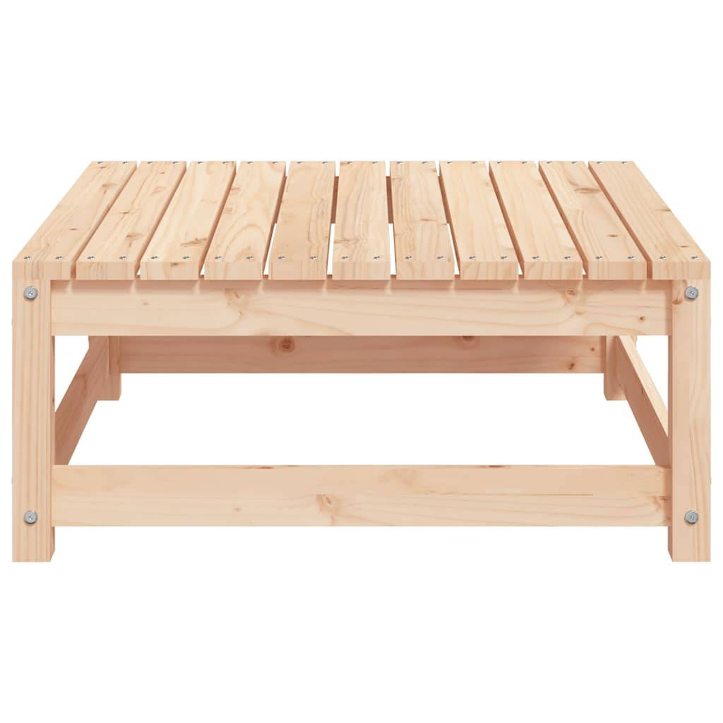 vidaXL Gartenhocker 70x70x30 cm Massivholz Kiefer
