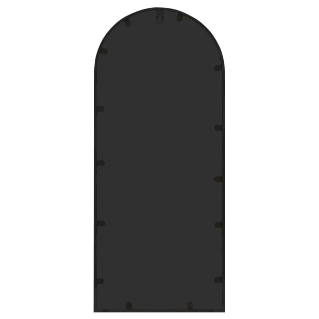 vidaXL Spiegel Schwarz 100x45 cm Eisen für den Innenbereich