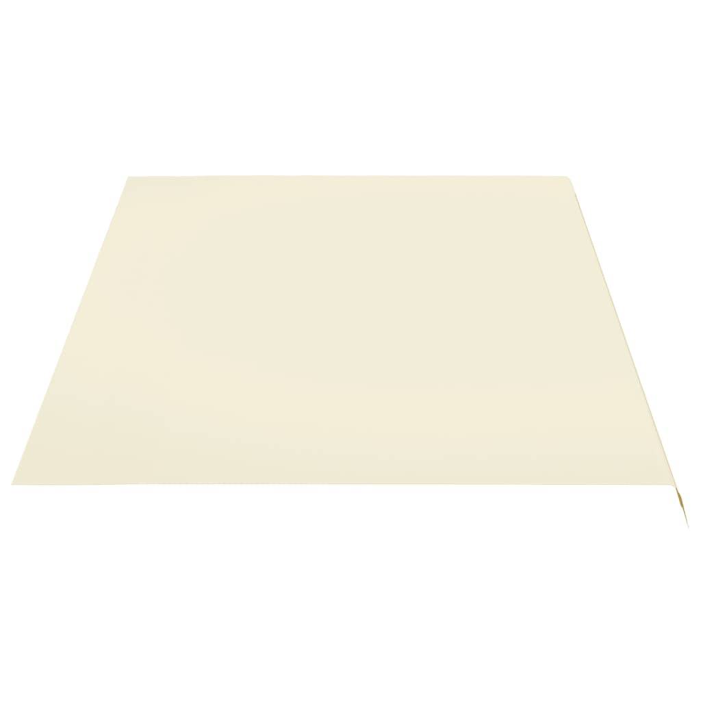 vidaXL Markisenbespannung Creme 5x3,5 m