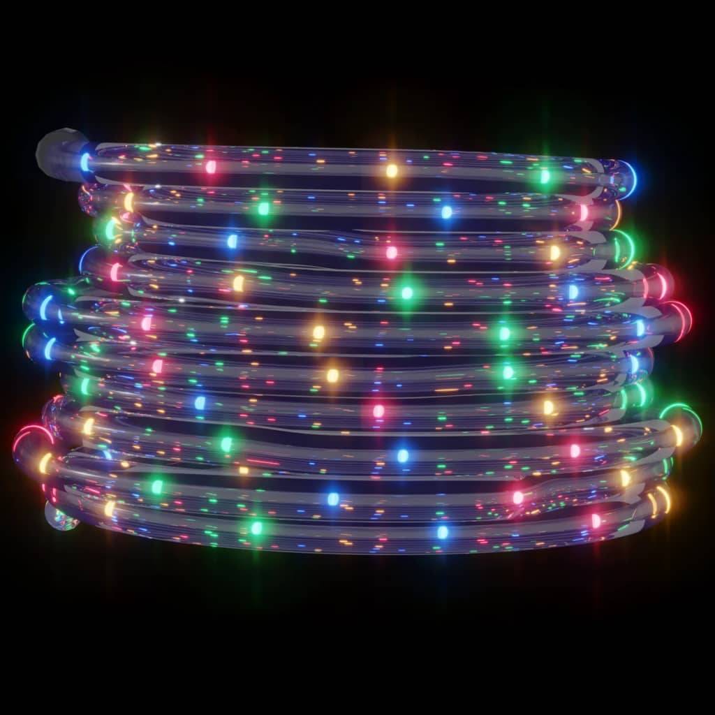 vidaXL Lichtschlauch 240 LEDs Mehrfarbig 10 m PVC