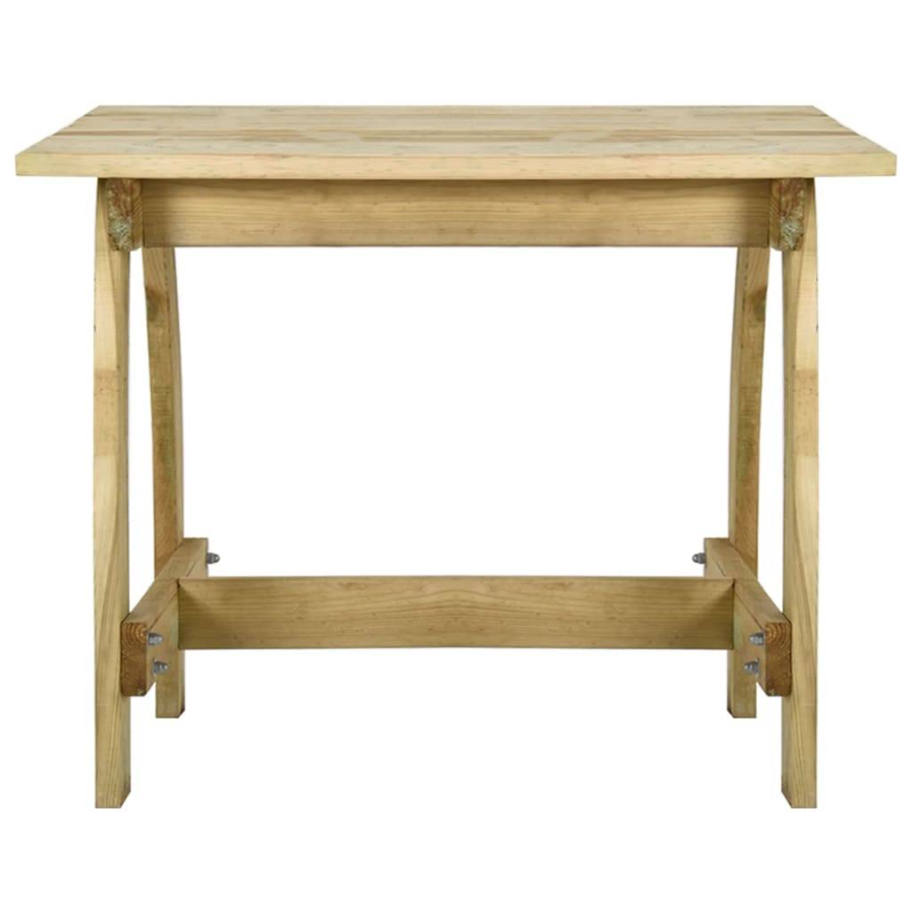 vidaXL 5-tlg. Garten-Essgruppe Kiefernholz Imprägniert