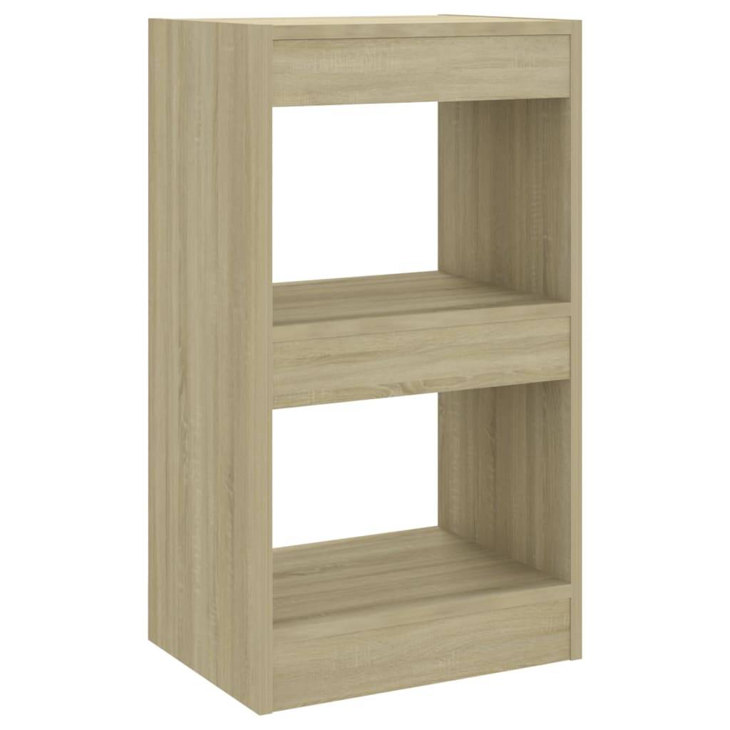 vidaXL Bücherregal/Raumteiler Sonoma-Eiche 40x30x72 cm