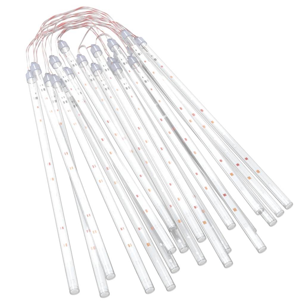 vidaXL LED Meteor-Lichter 20 Stk. 30 cm Mehrfarbig 480 LEDs