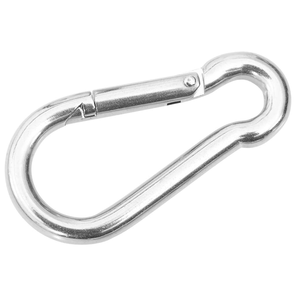 vidaXL 9-tlg. Sonnensegel Zubehör-Set Edelstahl