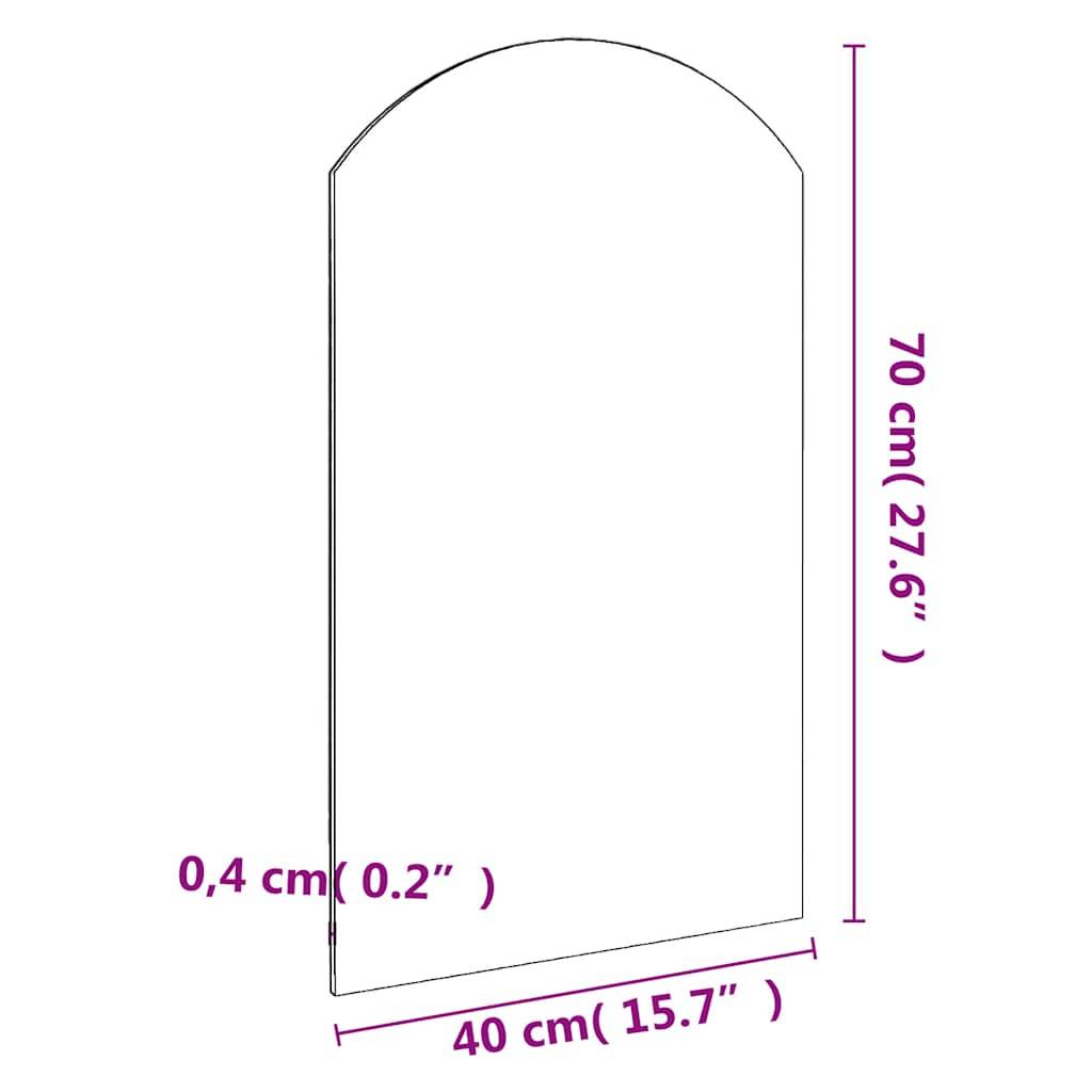 vidaXL Spiegel 70x40 cm Glas