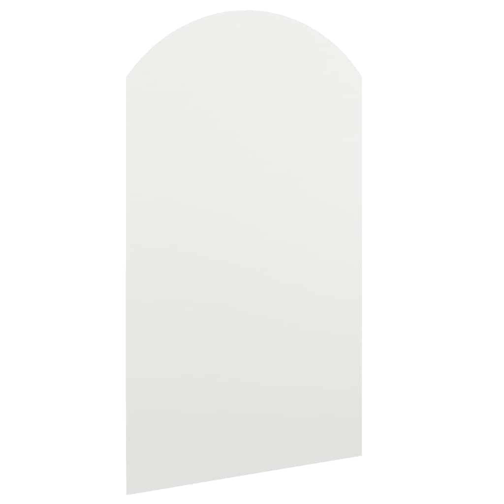 vidaXL Spiegel mit LED-Leuchten 70x40 cm Glas Bogenförmig