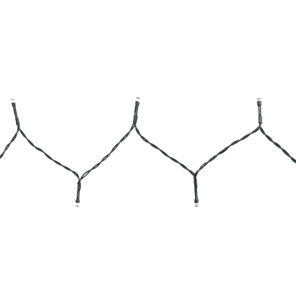 vidaXL Weihnachtsbaum-Lichternetz mit 210 LEDs Blau 210 cm