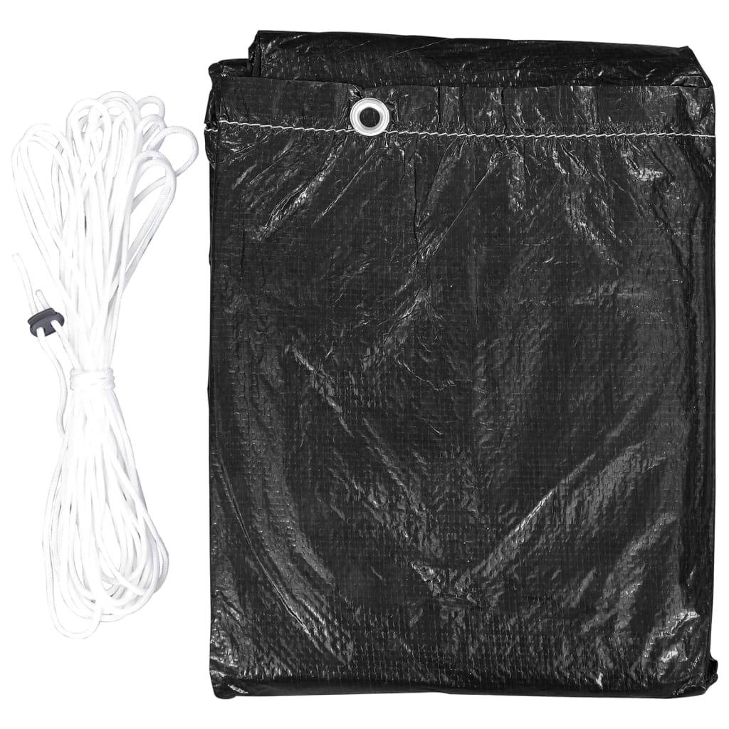 vidaXL Gartenmöbel-Abdeckungen 2 Stk. 12 Ösen 250x250x70 cm