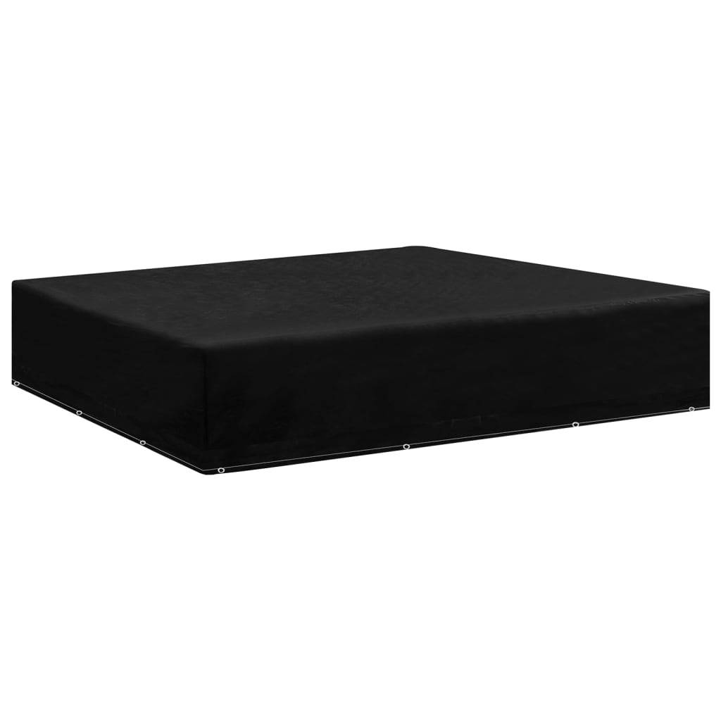 vidaXL Gartenmöbel-Abdeckungen 2 Stk. 12 Ösen 250x250x70 cm