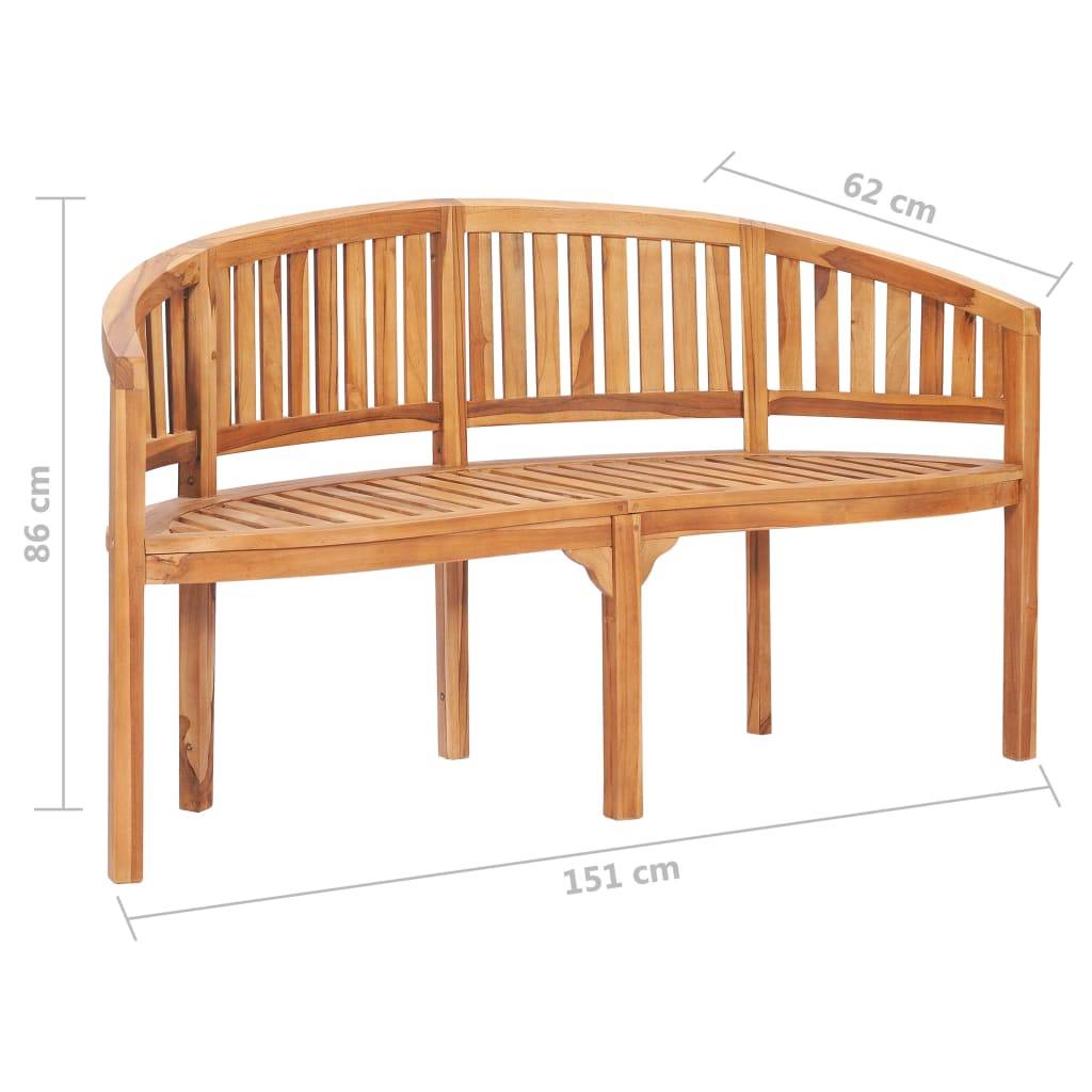 vidaXL 4-tlg. Garten-Lounge-Set Massivholz Teak