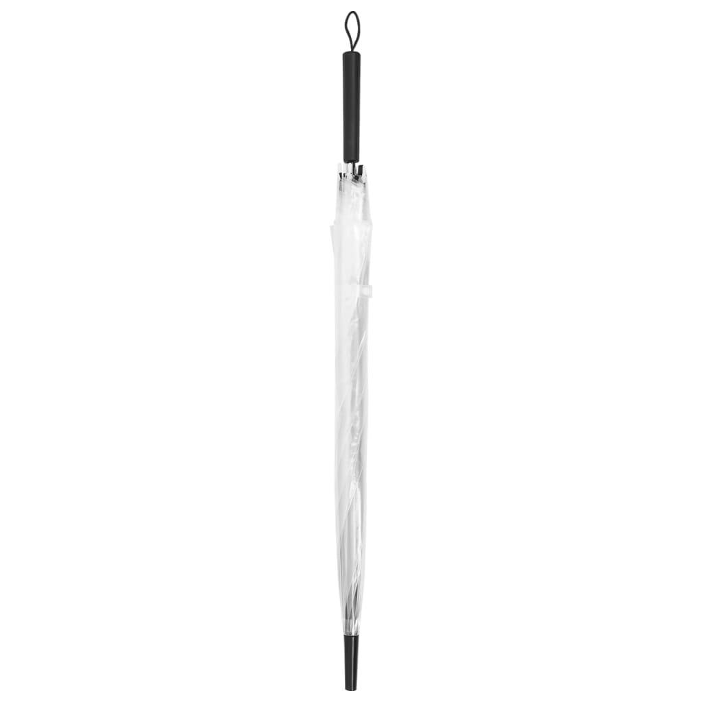 vidaXL Regenschirm Transparent 100 cm