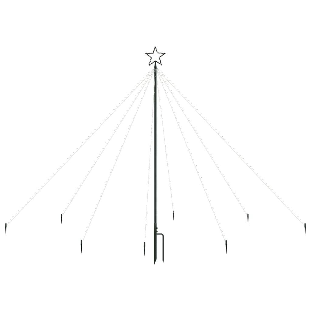 vidaXL LED-Lichterkette Weihnachtsbaum Indoor Outdoor 400 LEDs 2,5 m