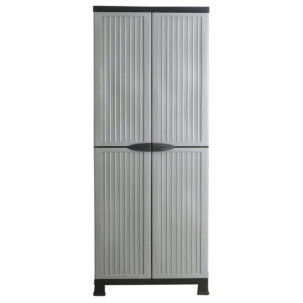 vidaXL Kunststoffschrank 68x39x171,5 cm