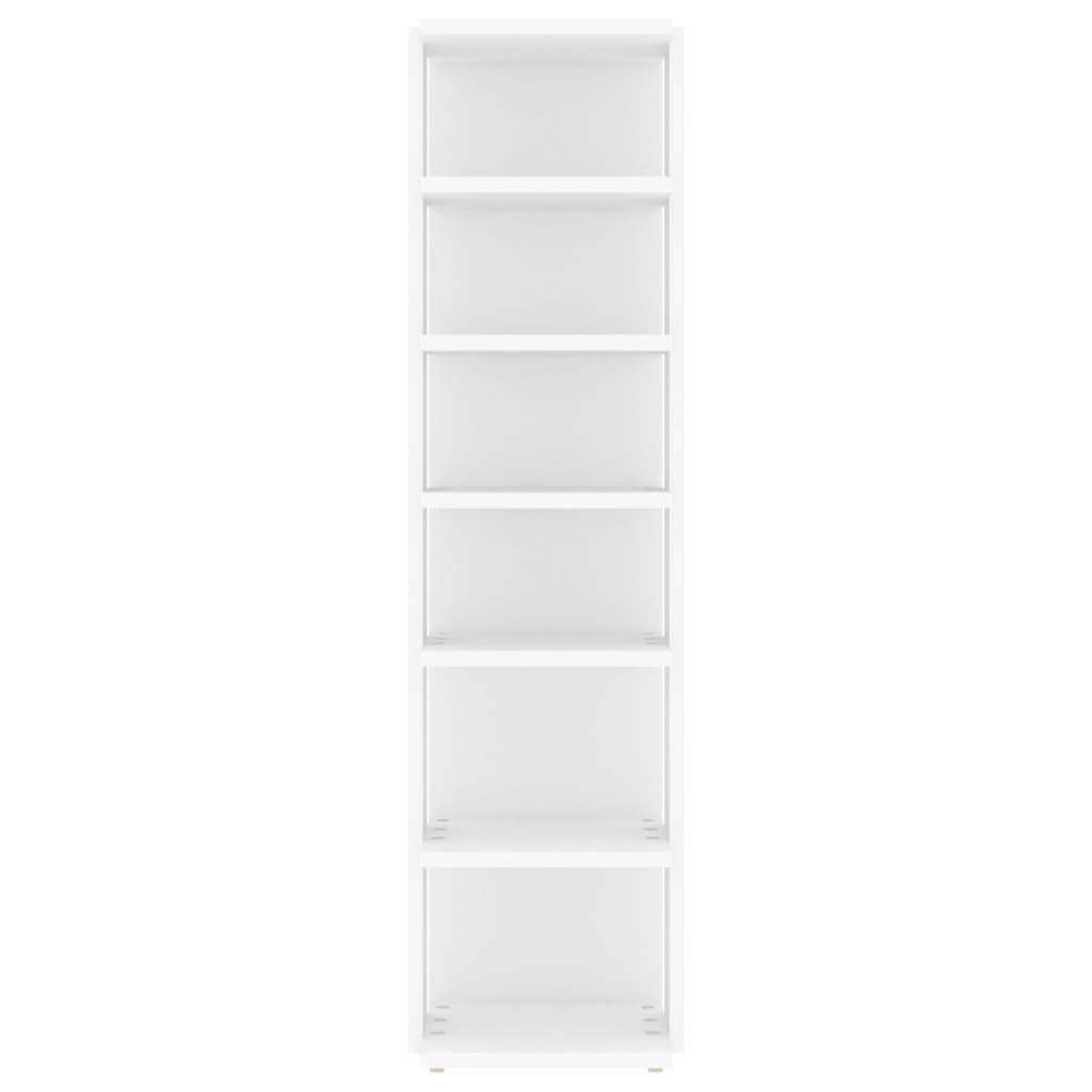 vidaXL Schuhschrank Weiß 27,5x27x102 cm Holzwerkstoff