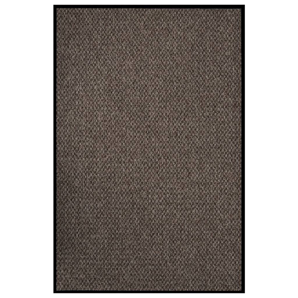 vidaXL Fußmatte Beige 80x120 cm