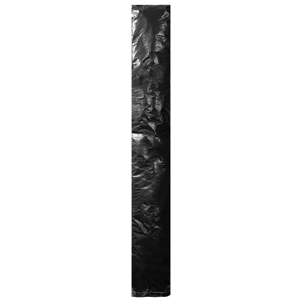 vidaXL Sonnenschirm-Schutzhüllen 2 Stk. mit Reißverschluss PE 200 cm