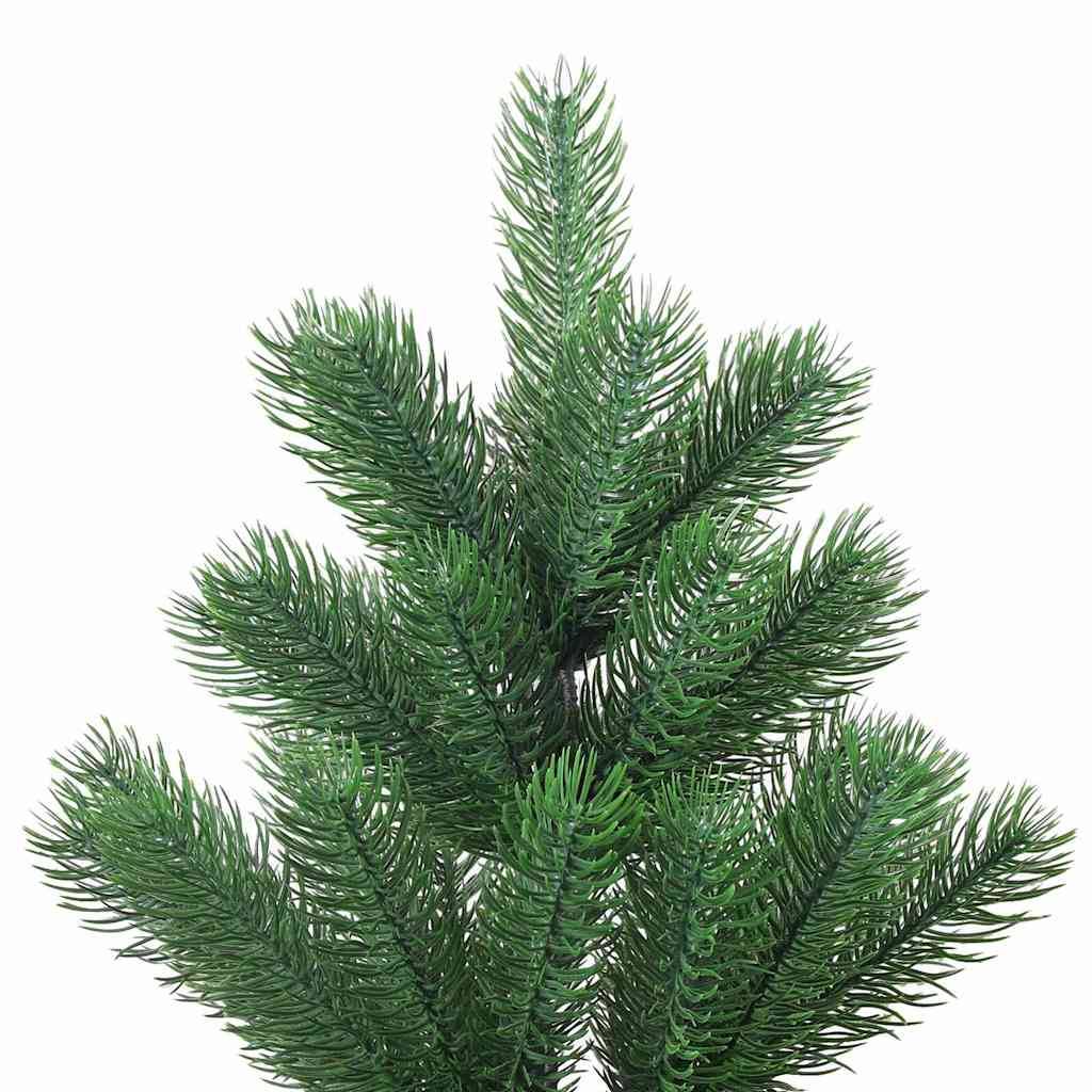 vidaXL Künstlicher Weihnachtsbaum Nordmann LED & Kugeln Grün 180 cm