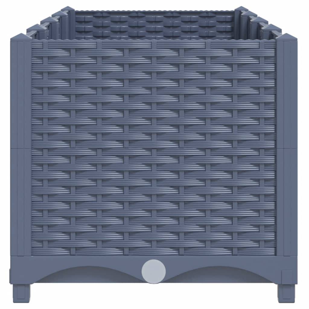 vidaXL Hochbeet 160x40x38 cm Polypropylen