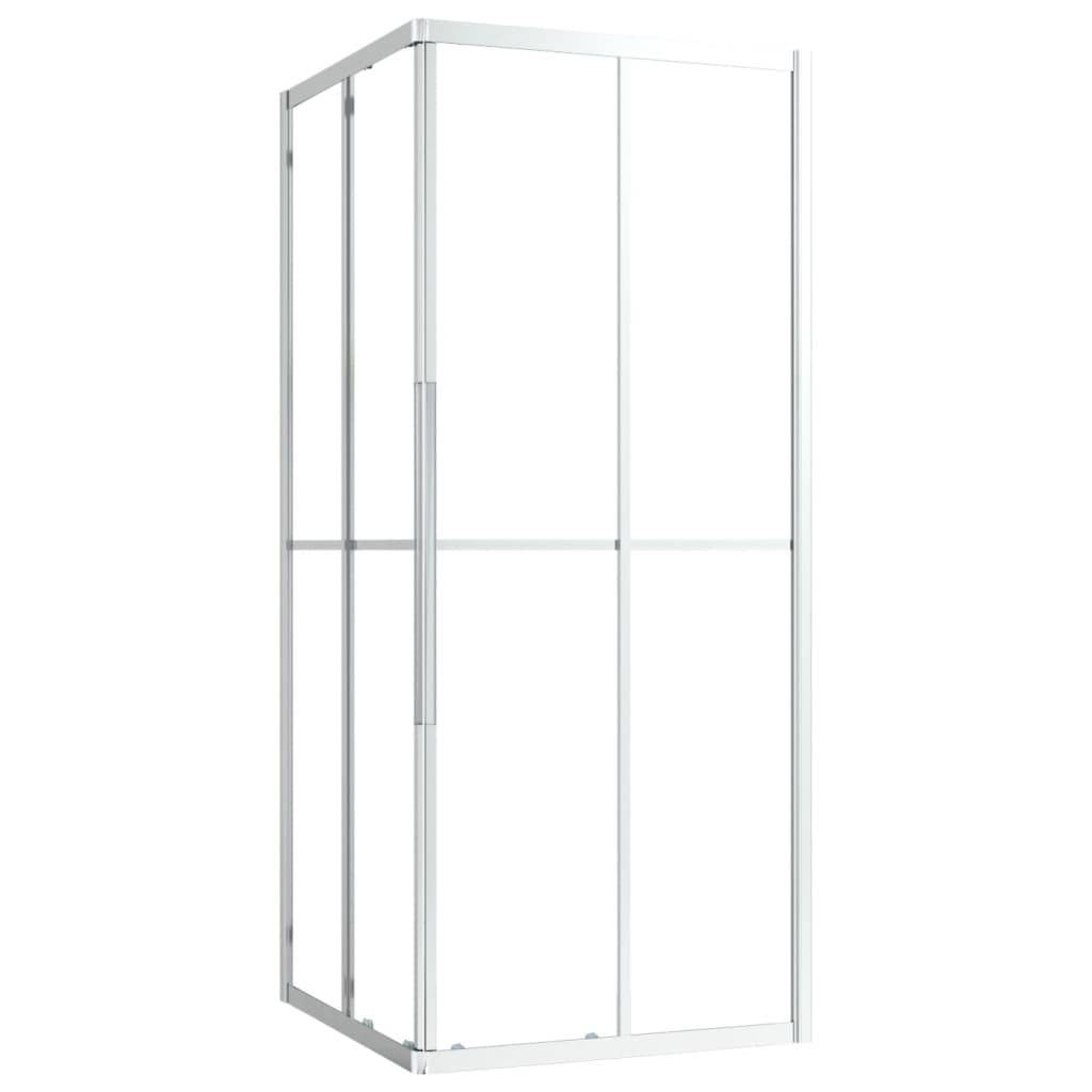 vidaXL Duschkabine ESG 80x80x180 cm