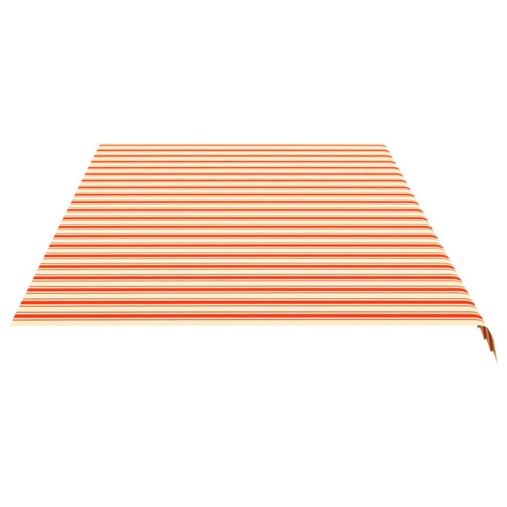 vidaXL Markisenbespannung Gelb und Orange 6x3 m