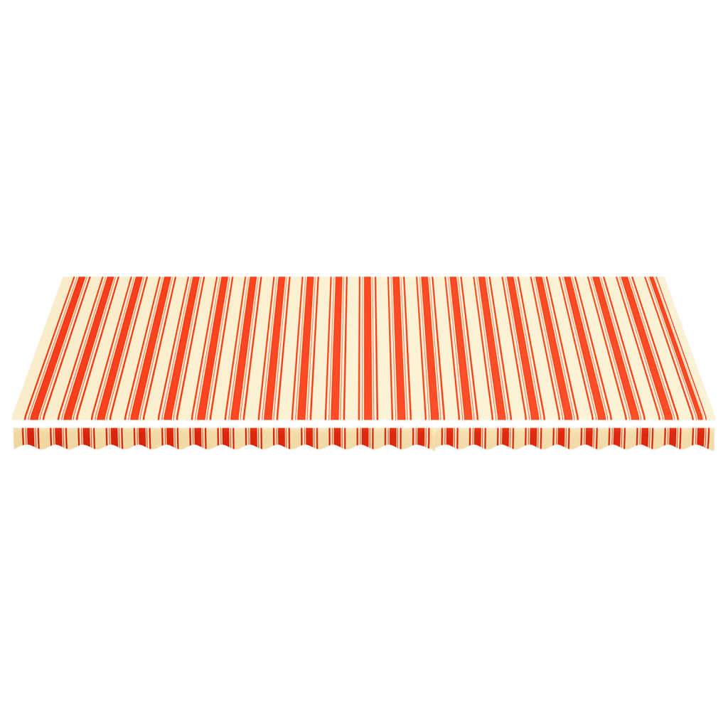 vidaXL Markisenbespannung Gelb und Orange 6x3 m