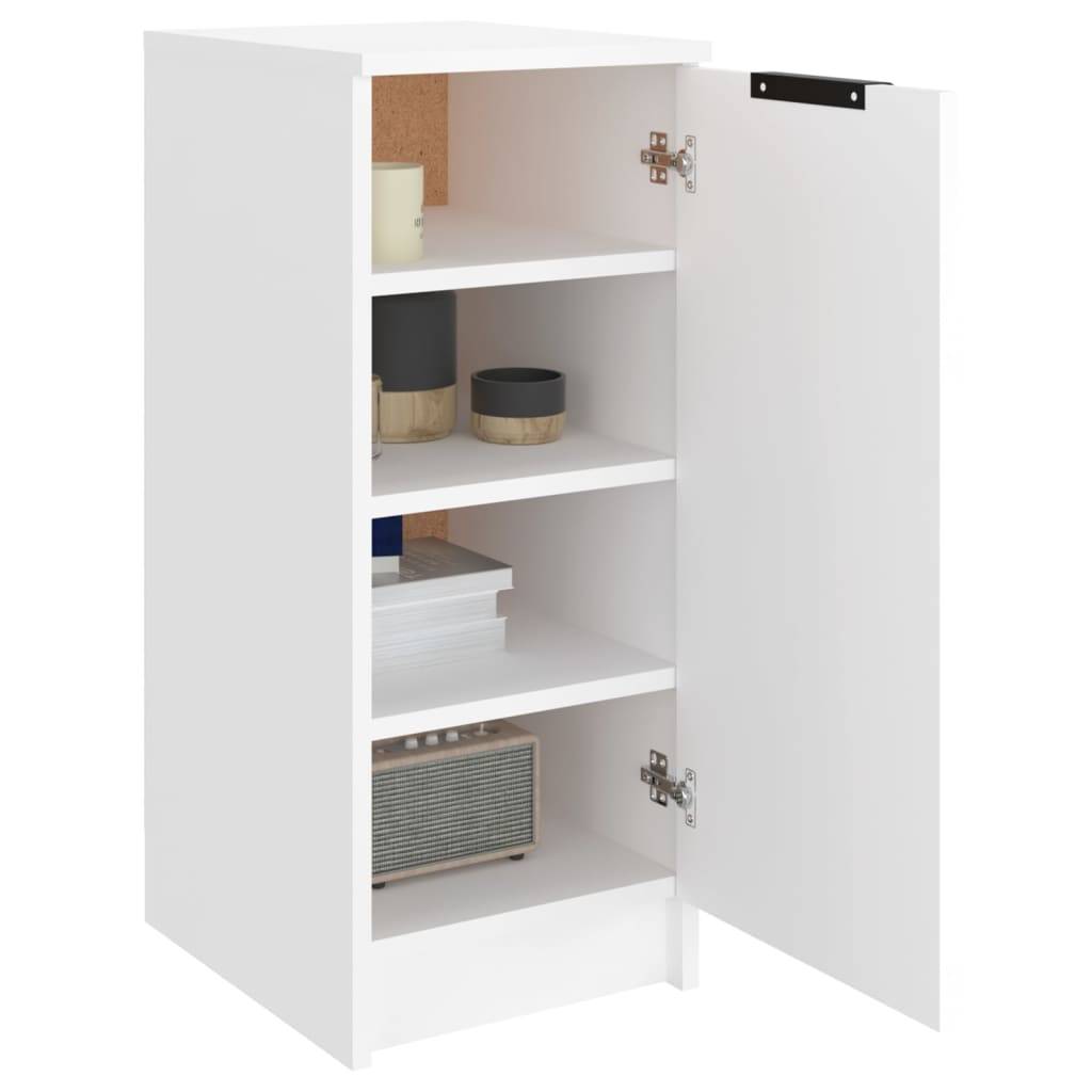 vidaXL Schuhschrank Weiß 30x35x70 cm Holzwerkstoff