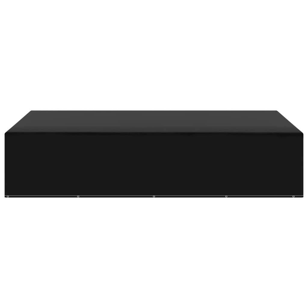 vidaXL Gartenmöbel-Abdeckungen 2 Stk. 12 Ösen 325x205x70 cm