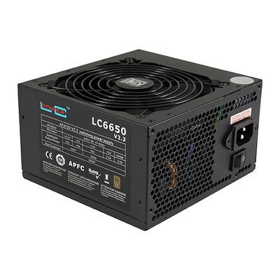 LC-Power LC6650 V2.3, ATX-Netzteil Super Silent Serie, 650W, 80 PLUS BRONZE Strom / Energie / Licht
