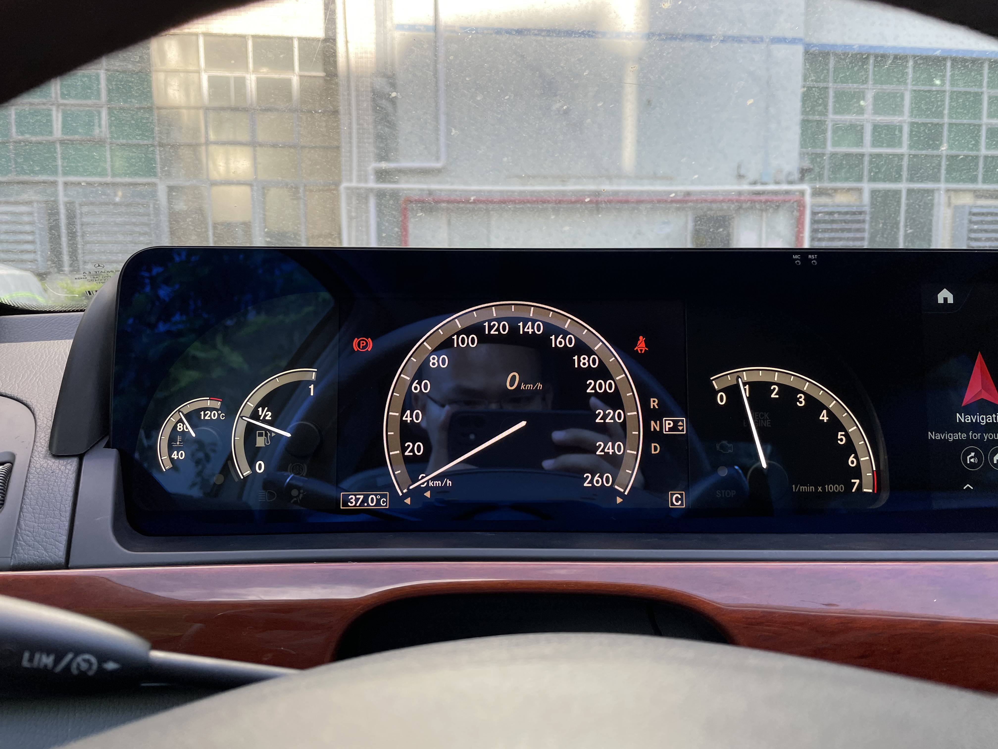 Für Mercedes W221 W216 S / CL 12" Touchscreen Android GPS Navigation CarPlay