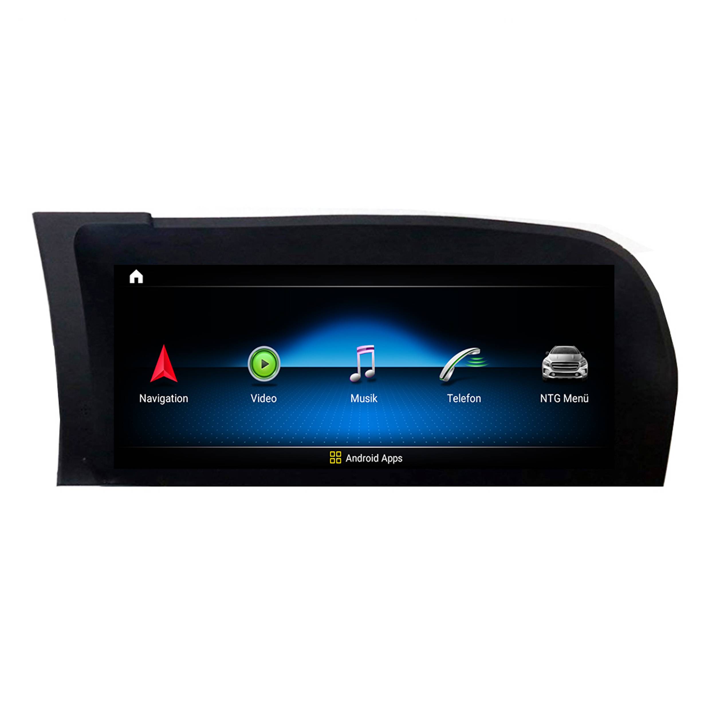 Für Mercedes S / CL W221 W216 10.25" Touchscreen Android GPS Navigation Carplay
