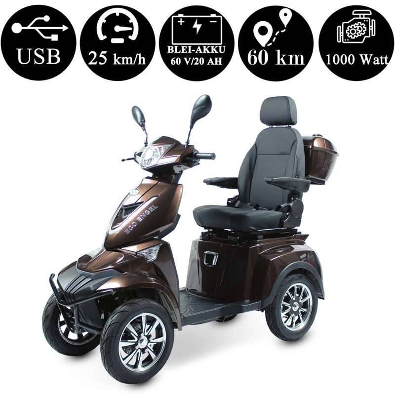 ECO ENGEL 530 Braun 4 Rad, 25 km/h